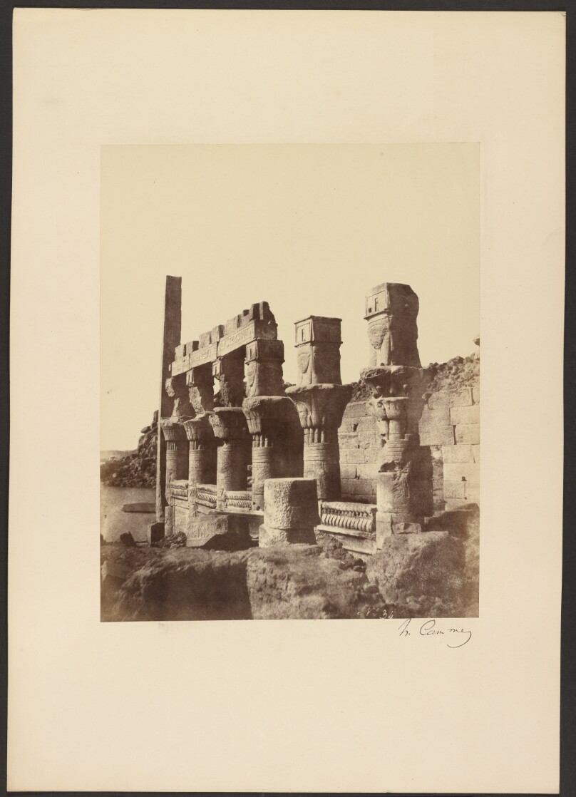 [Columns of the Temple of Isis. Philae]