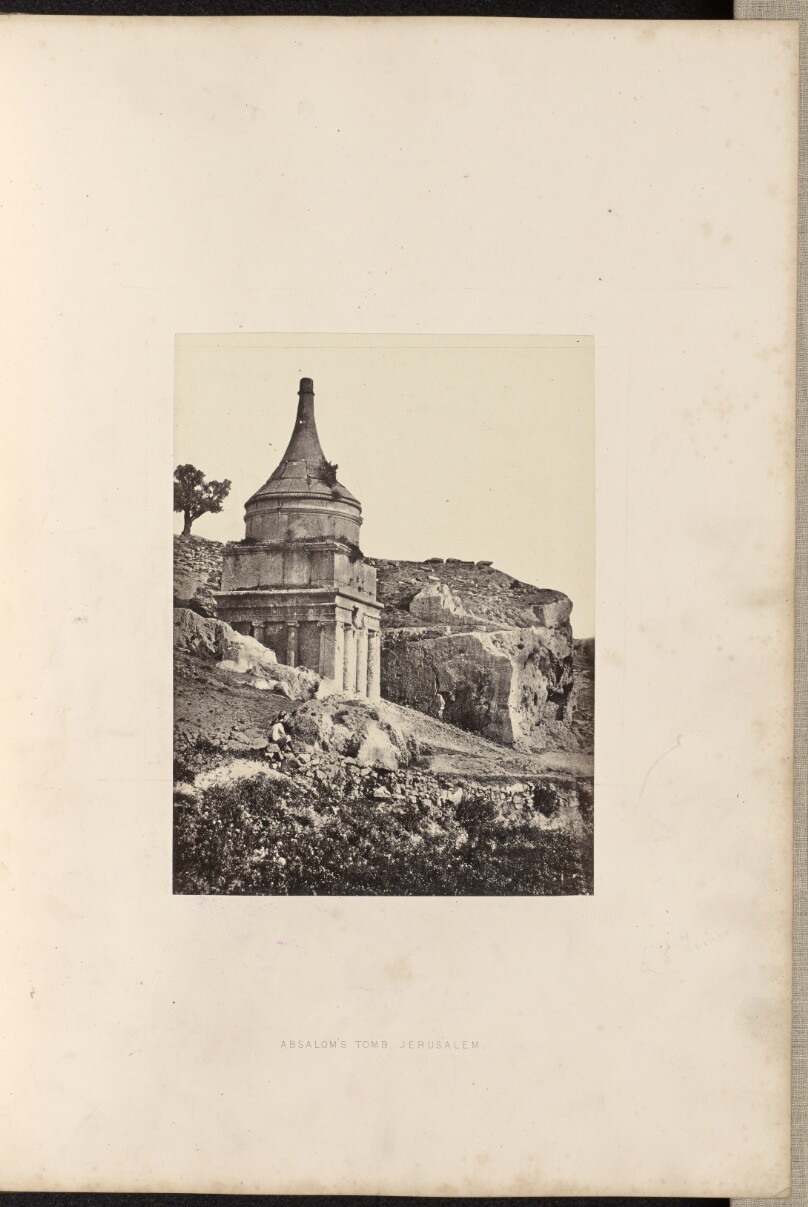 Absalom's Tomb, Jerusalem