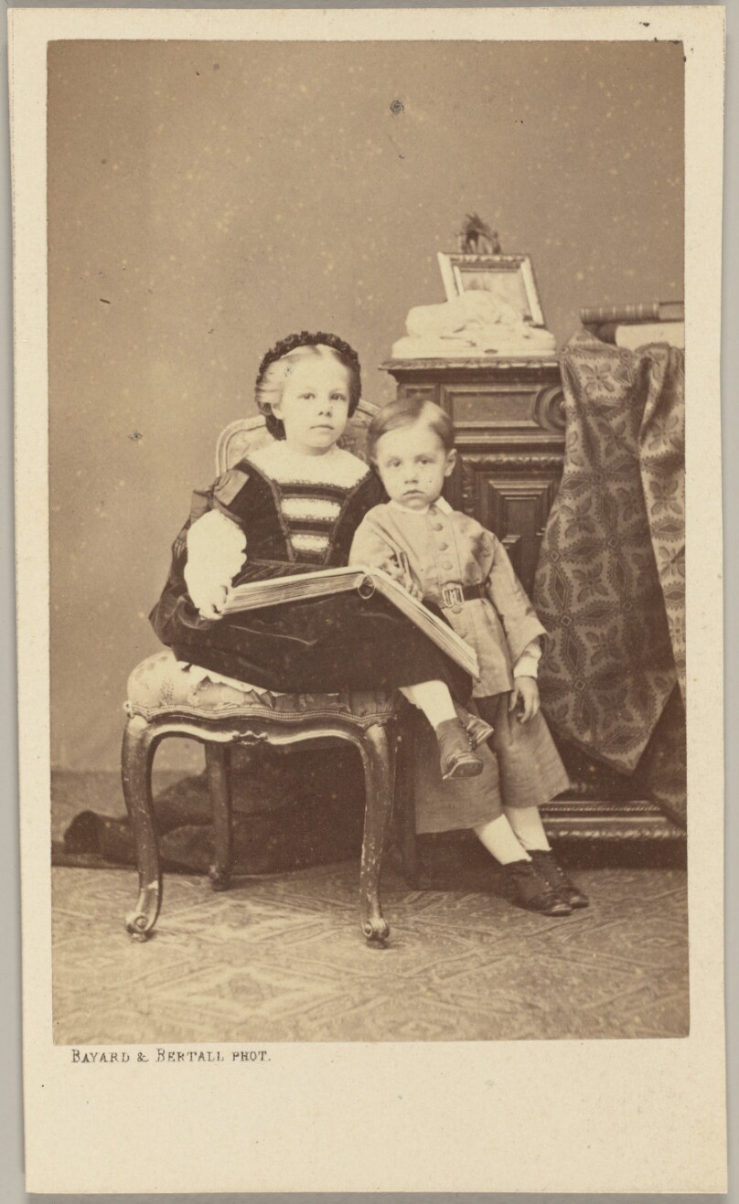 [Portrait of Two Children]