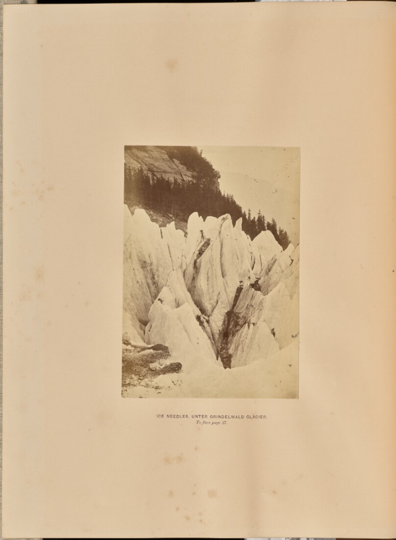 Ice-Needles - Unter Grindelwald Glacier