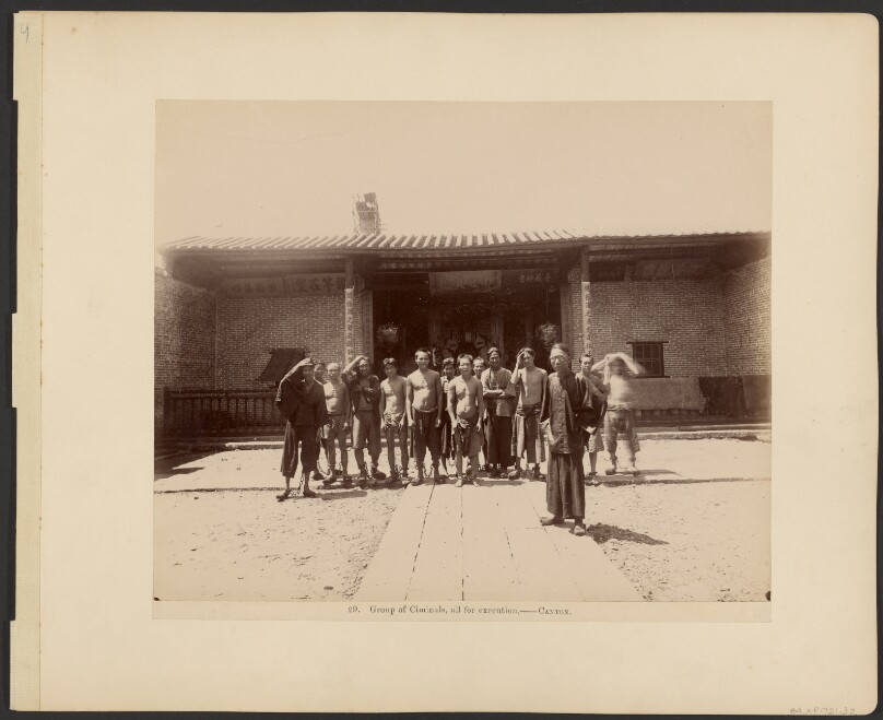 Group of Criminals, all for execution - Canton