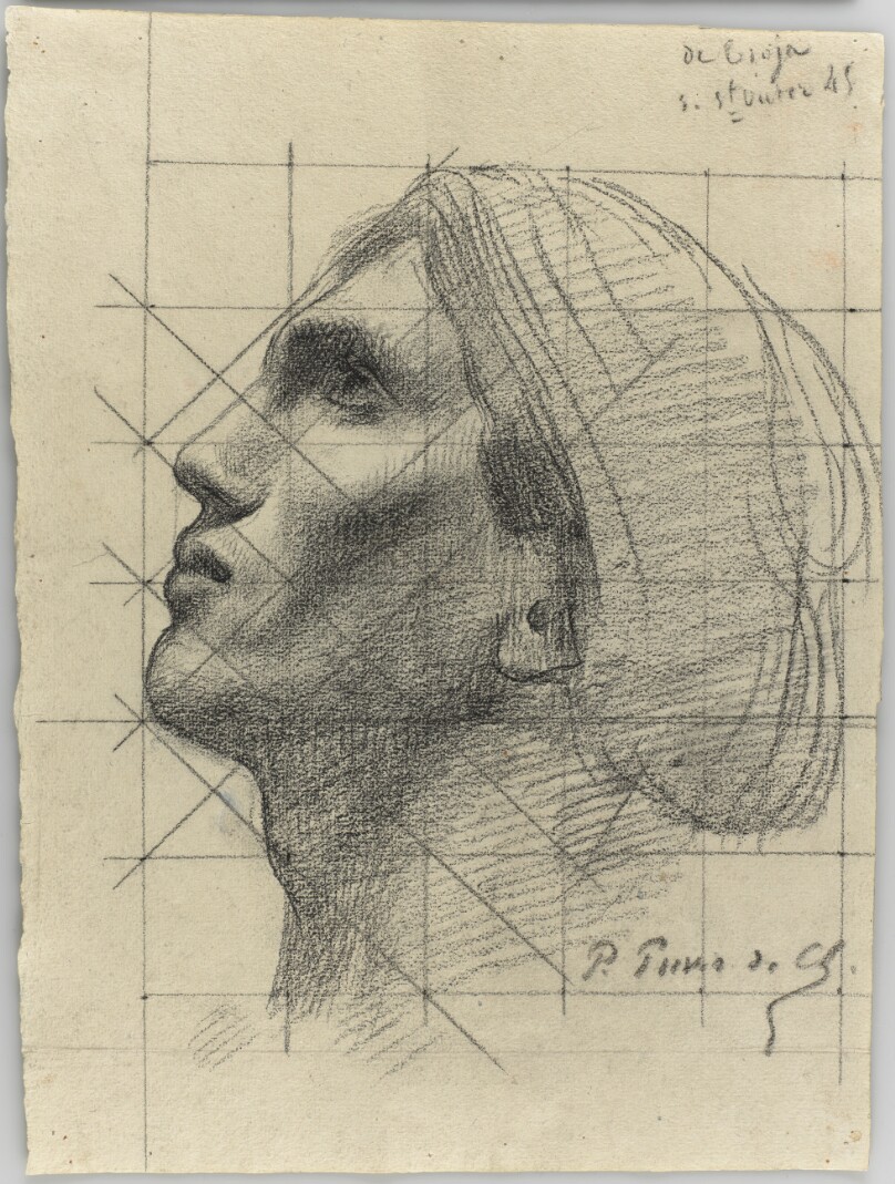 Head of a Man in Profile