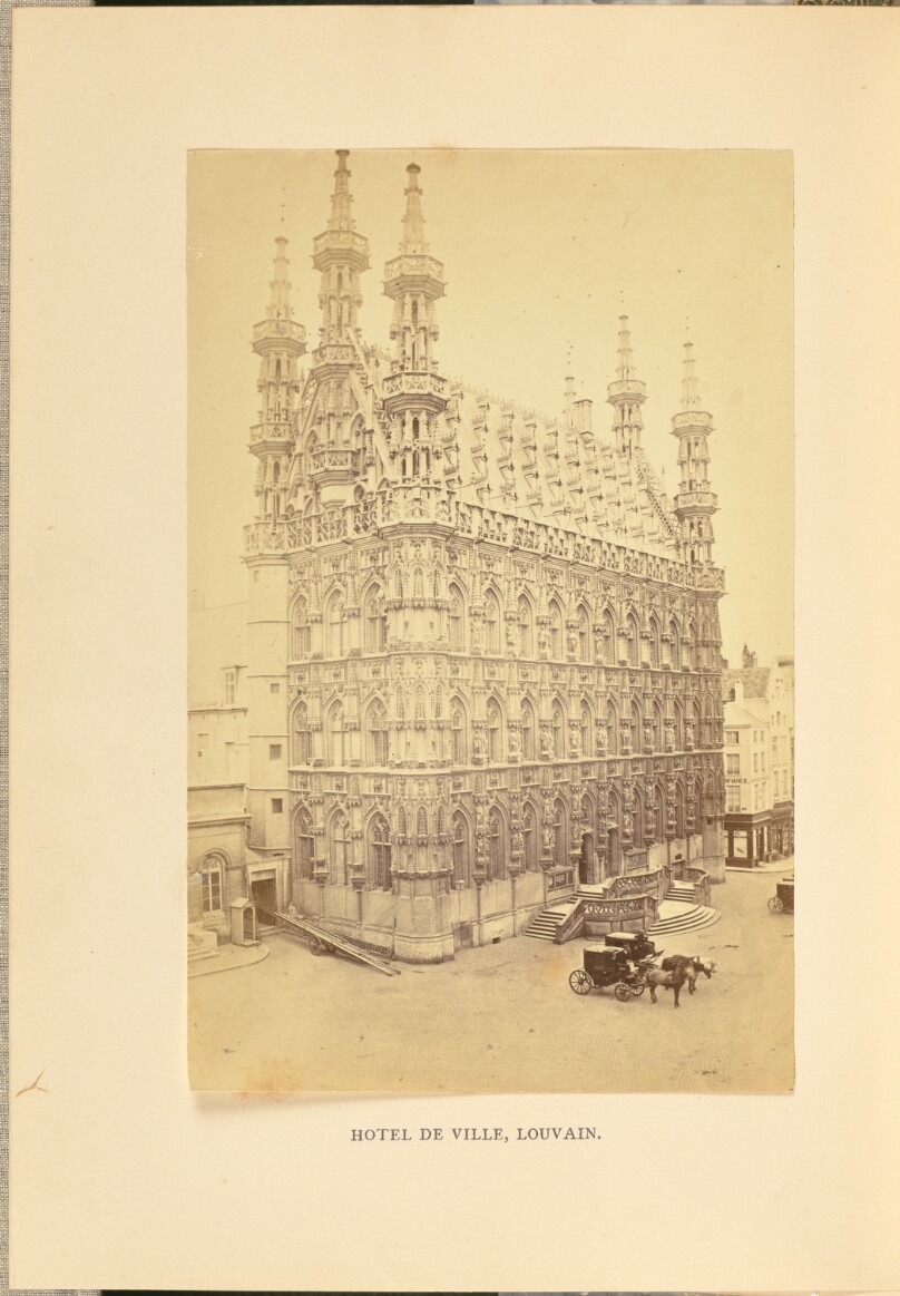 Hotel de ville, Louvain