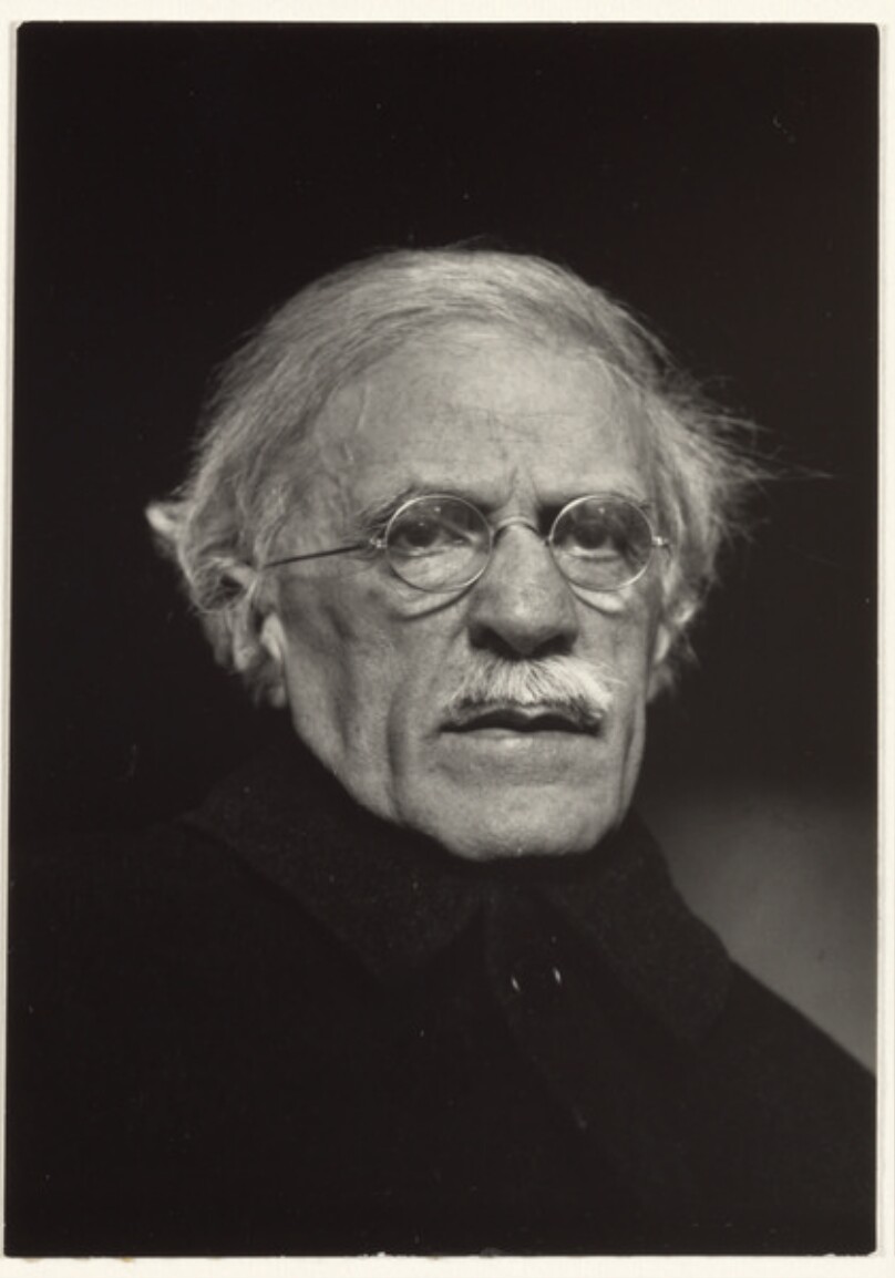 Portrait of Alfred Stieglitz.