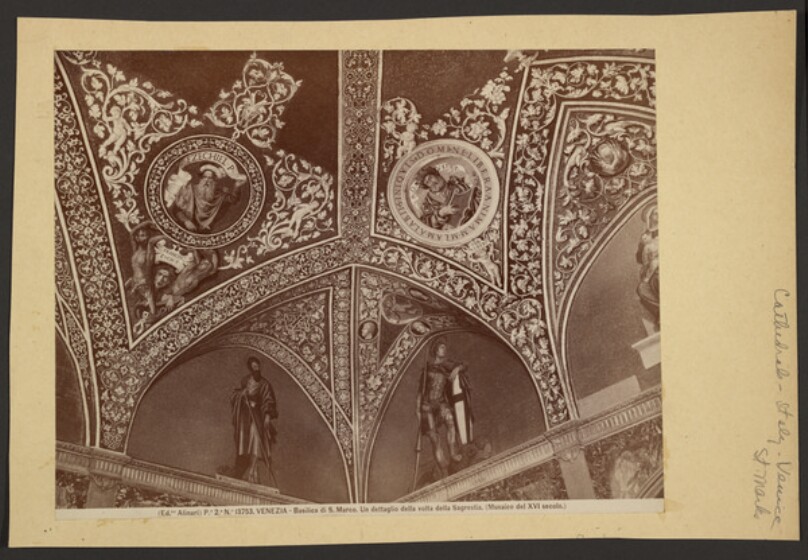 Ceiling detail, St. Mark's Basilica, Venice