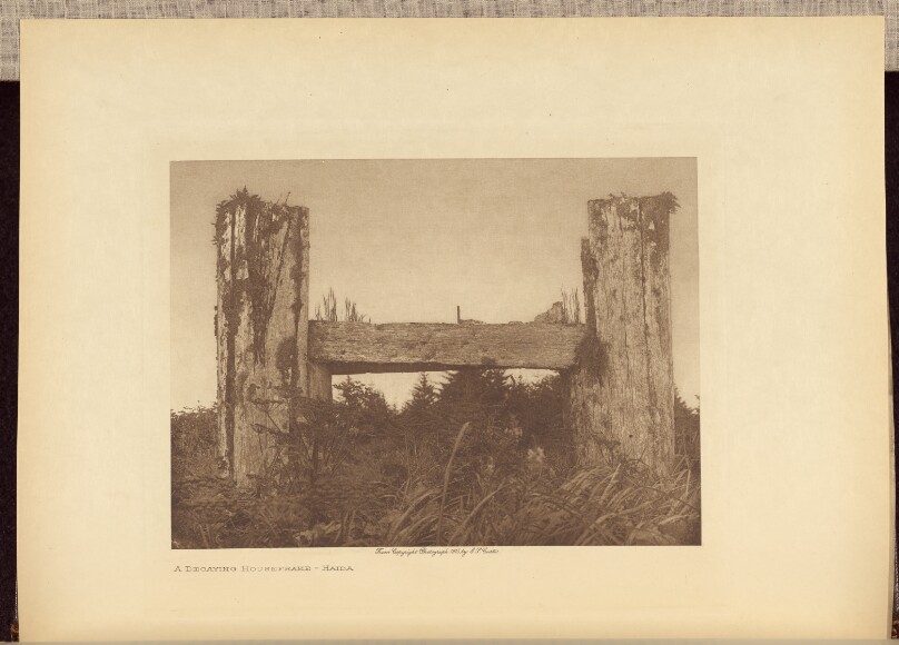 A Decaying Houseframe - Haida