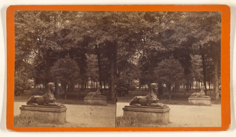 [Entrance to Park, Savannah, Georgia]