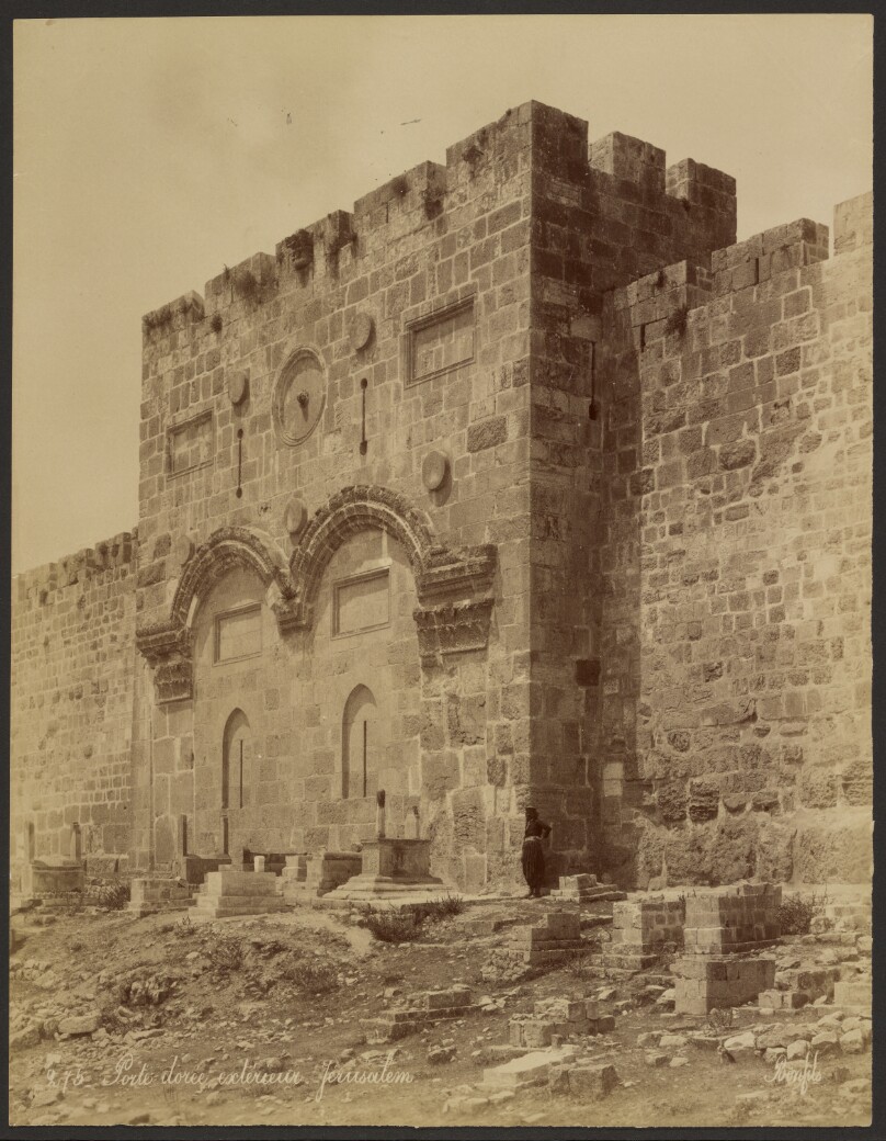 Porte dorée exterieur: Jérusalem
