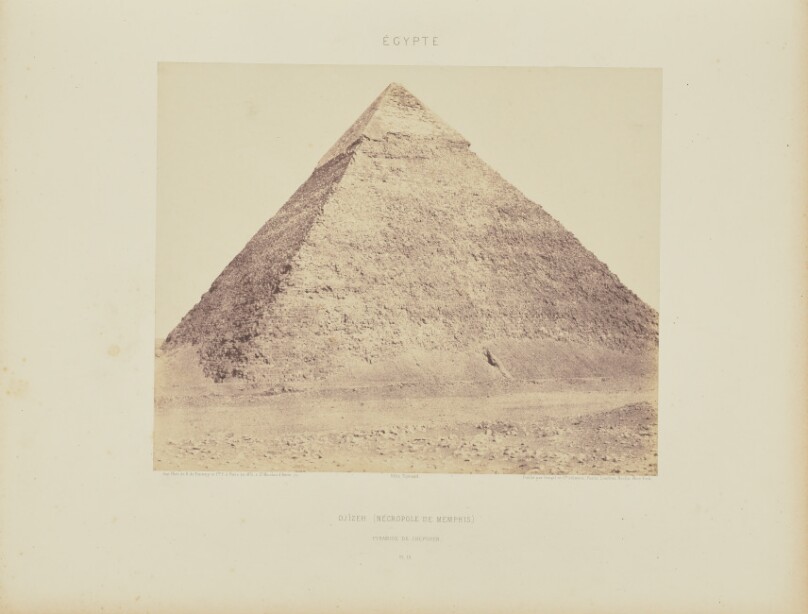 Djîzeh (Nécropole de Memphis.) Pyramide de Chéphren