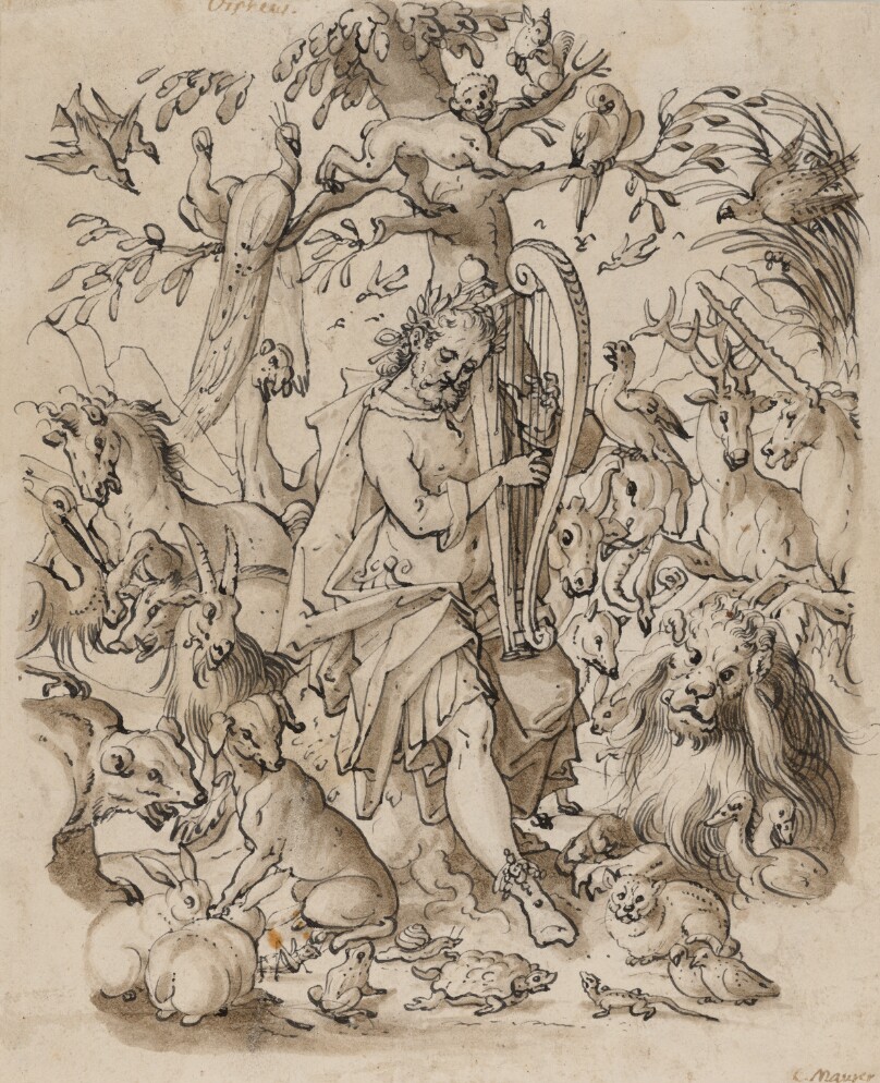 Orpheus Charming the Animals