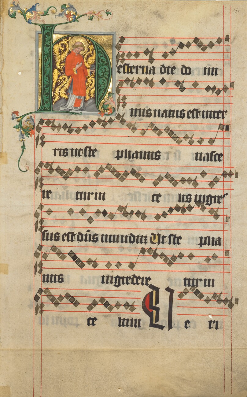 Initial H: Saint Stephen