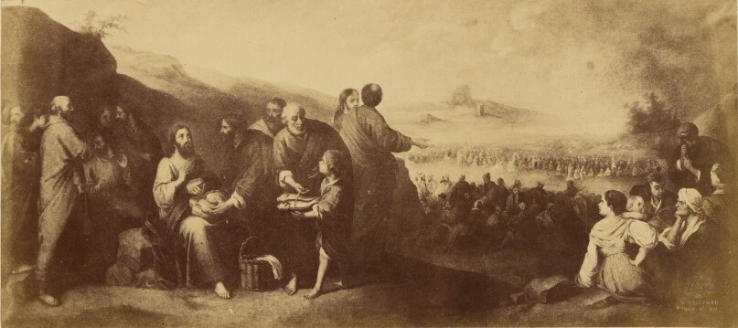[Miracle of the loaves and fishes by Murillo (Milagro de panes y peces por Murillo)]