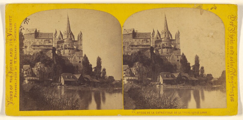 Abside de la Cathedrale de Limburg sur le Lann