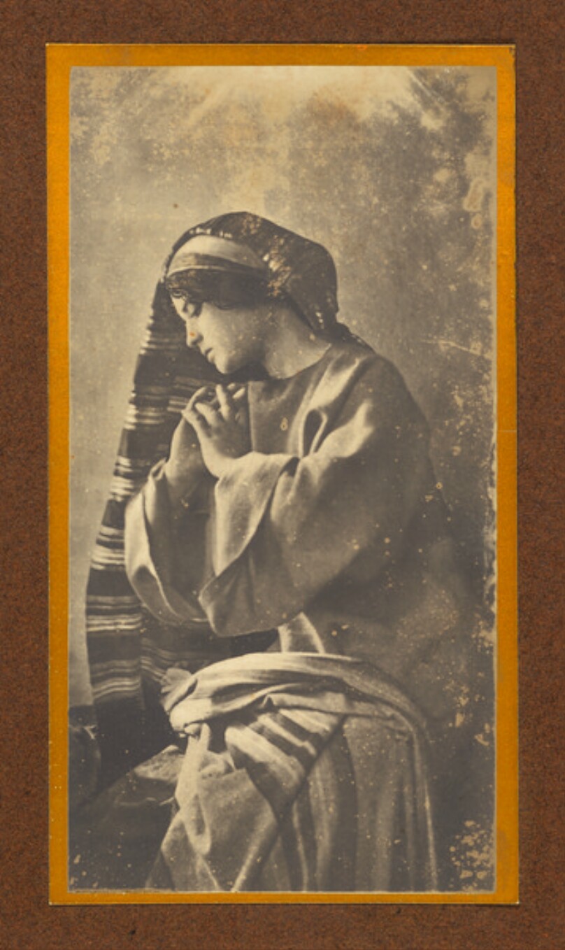 [Woman at prayer]