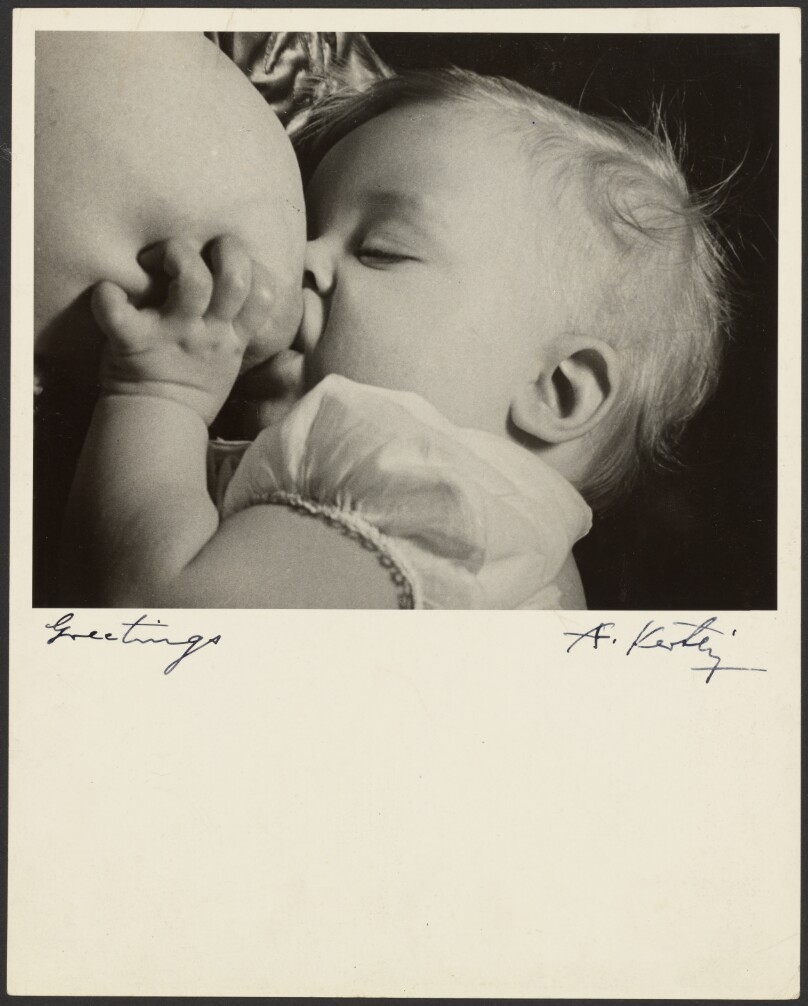 [Child Nursing at Breast]