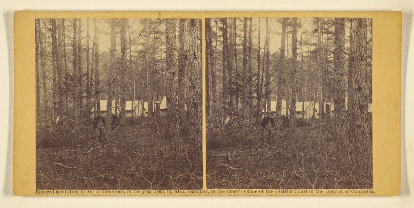 [Camp of Meade at Brandy Station, Medical officers' Tent]