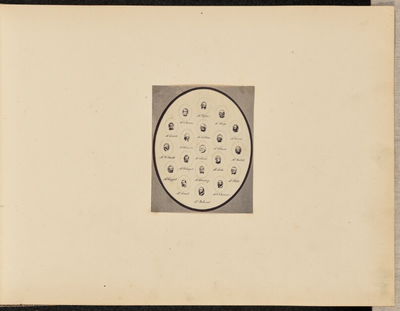 [Portraits of whist club members]