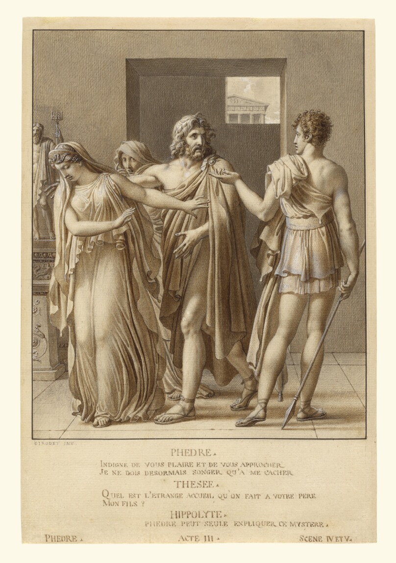 Phaedra Rejecting the Embraces of Theseus