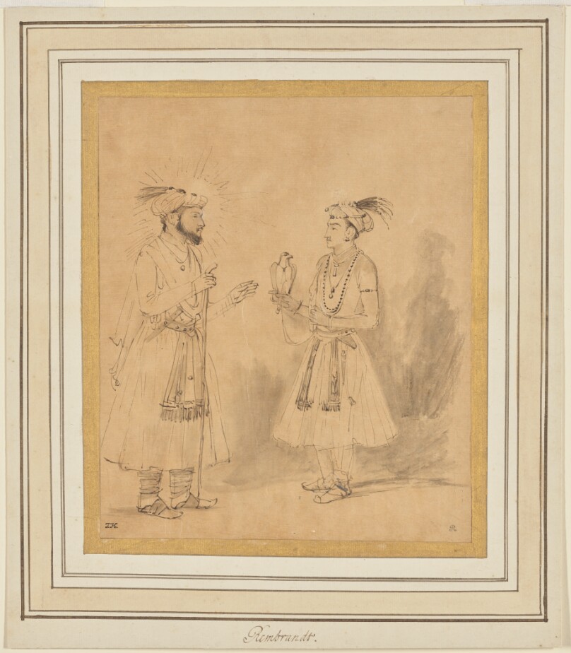 Shah Jahan and Dara Shikoh