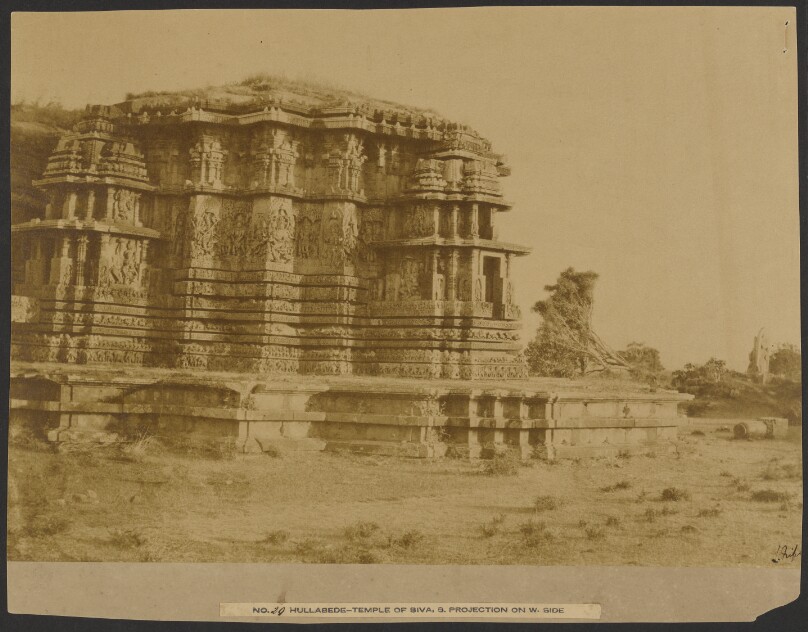 Hullabede - Temple of Shiva, South Projection on West Side