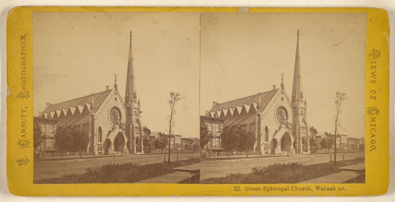 Grace Episcopal Church, Wabash av. [Chicago]