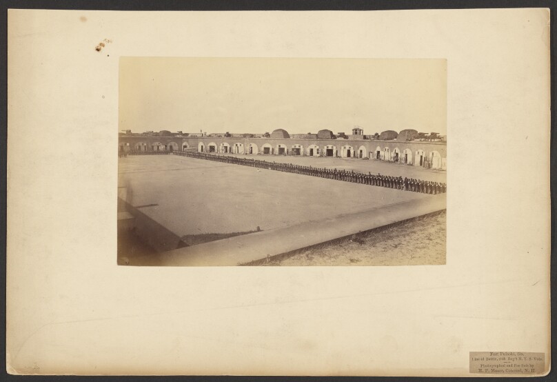 Fort Pulaski, Ga. Line of Battle, 48th Reg't N.Y.S. Vols