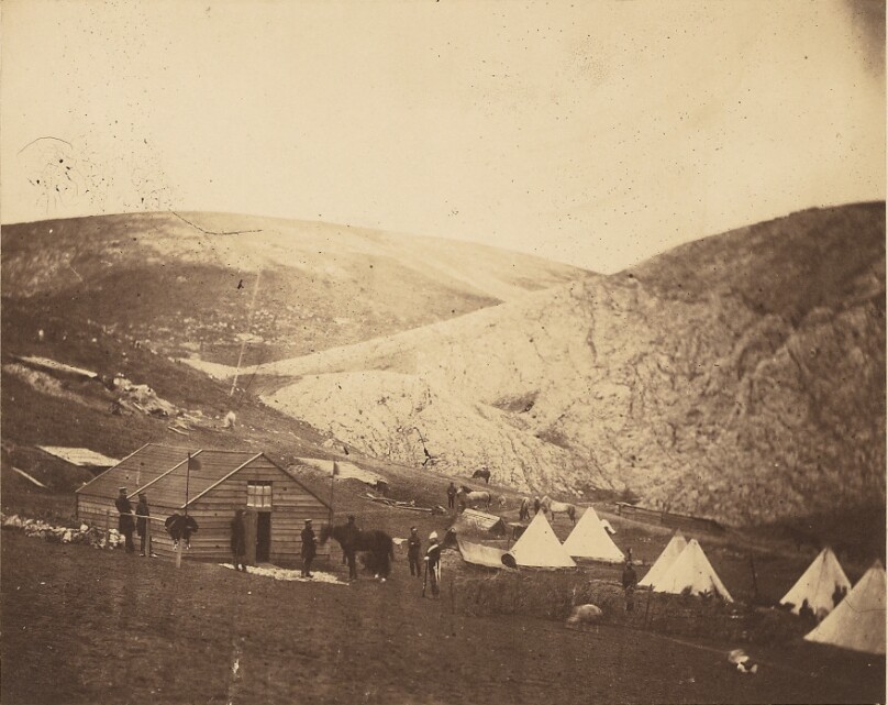 Camp of the 4th Dragoon Guards, near Karyne.