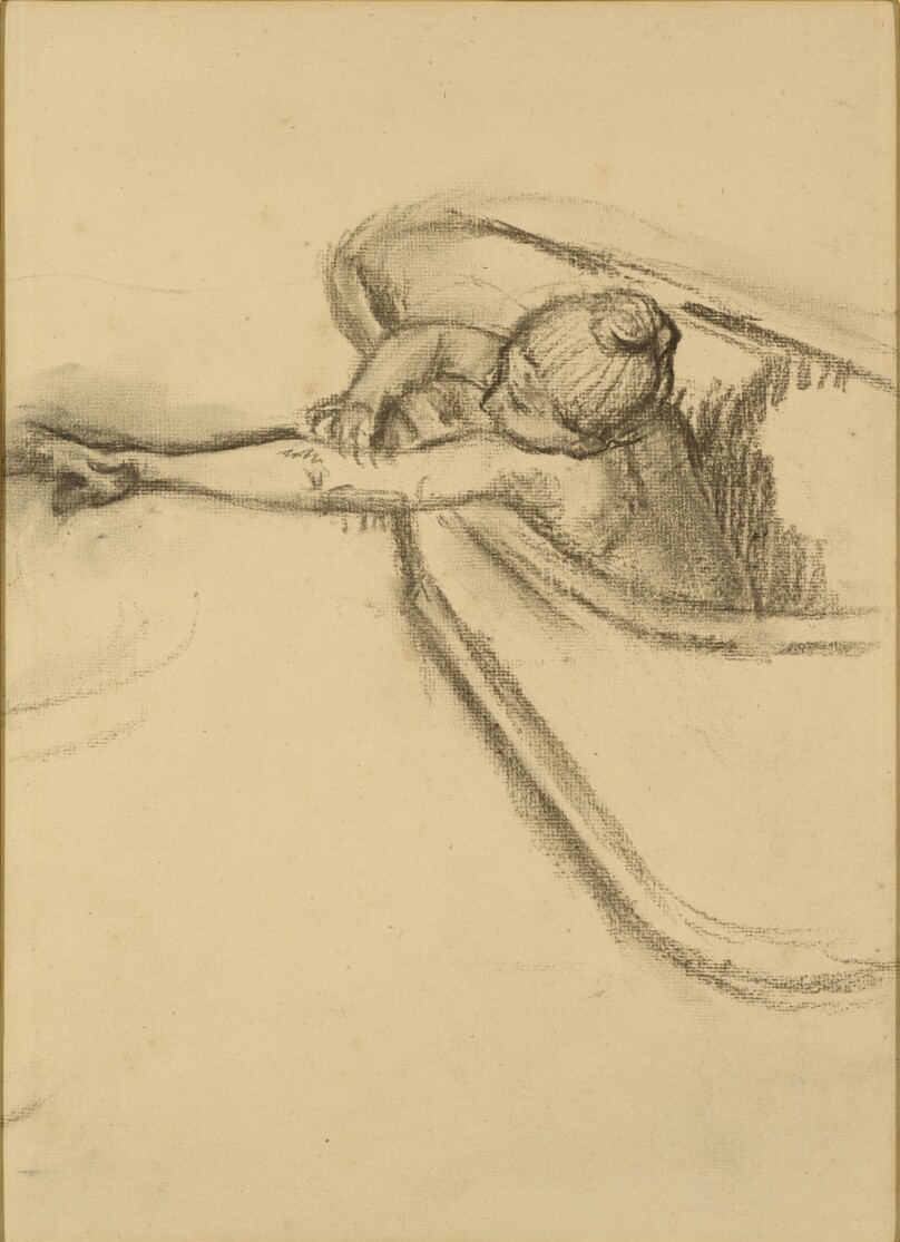 Woman in the Bath Drying her Arm