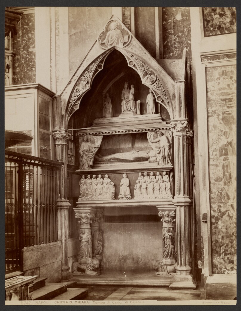 Church of St. Clare, Tomb of Carlo di Calabria
