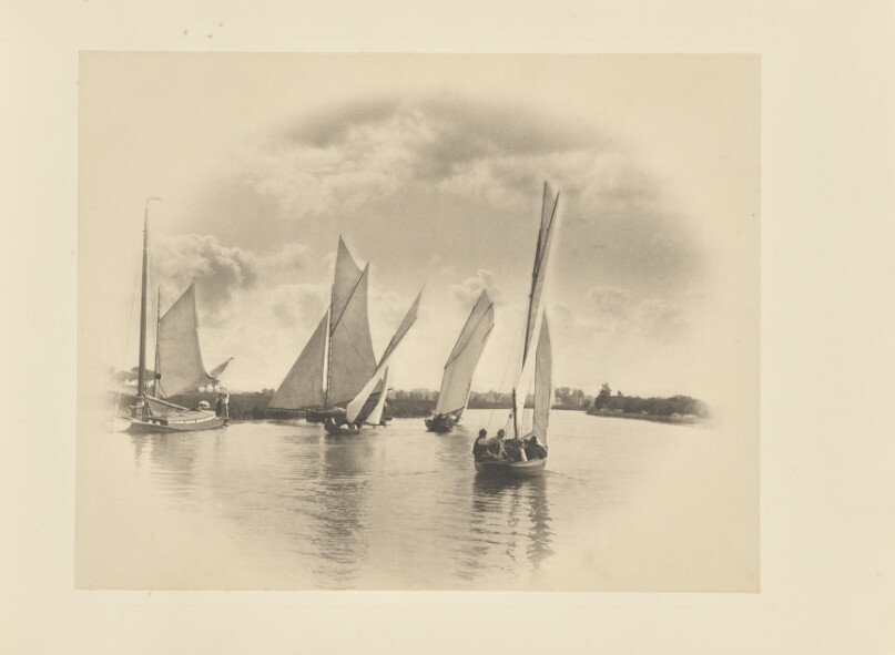 A Sailing Match at Horning, 1885