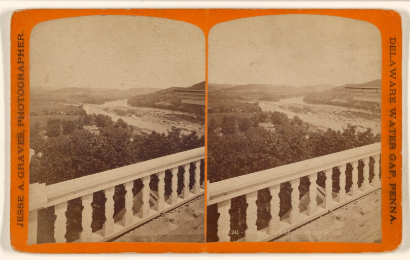 View on Roof of Water Gap House