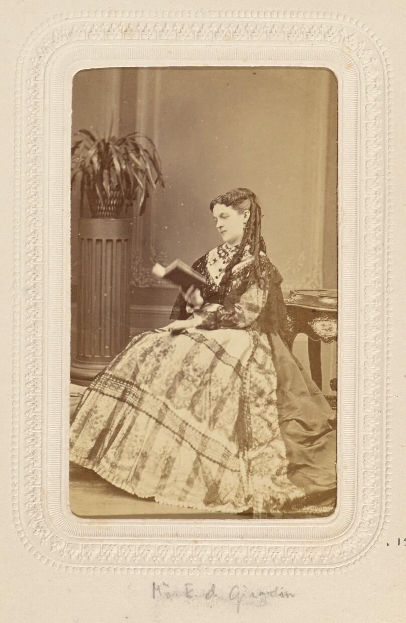 Mme. E[mile] de Girardin [Delphine (Gay) de Girardin, pseud. of Vicomte de Launay, 1804 - 1855]