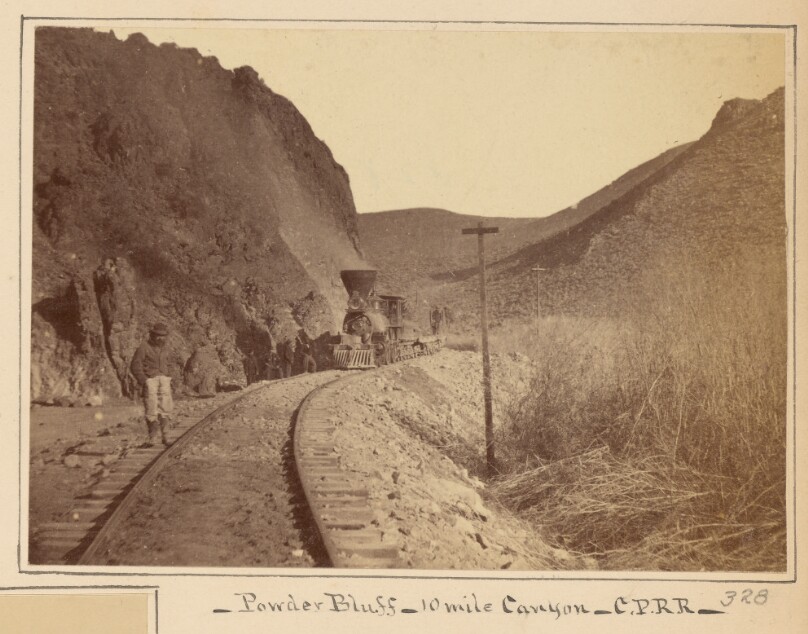 Powder Bluff. West end of 10 Mile Canyon
