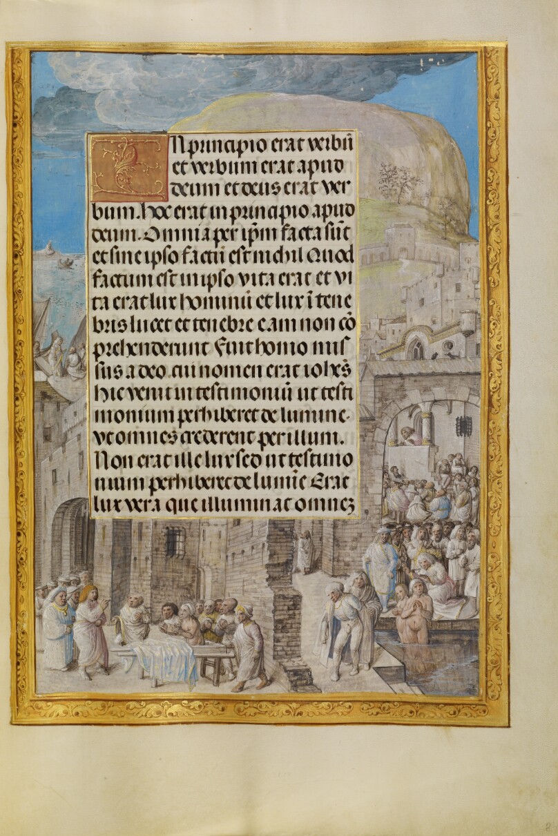 Border with Scenes from the Life of Saint John