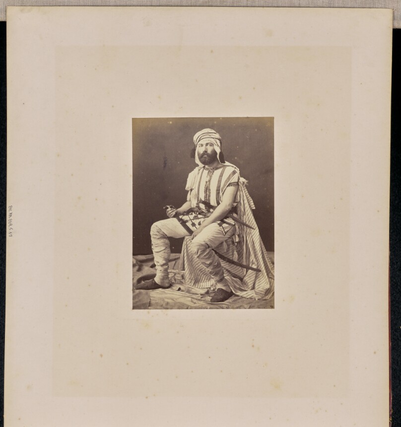 [Portrait of a man in costume]