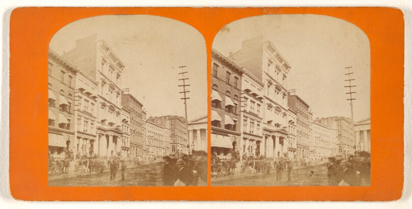 [Stock Exchange. Brd. Str. New York.]