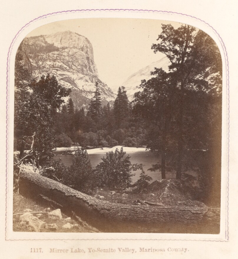 Mirror Lake, Yo-Semite Valley, Mariposa County