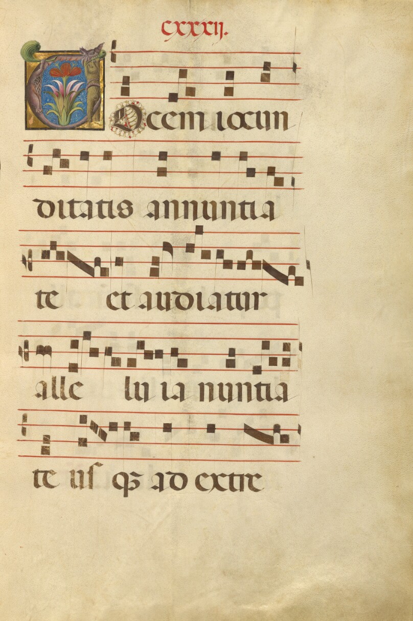 Decorated Initial V