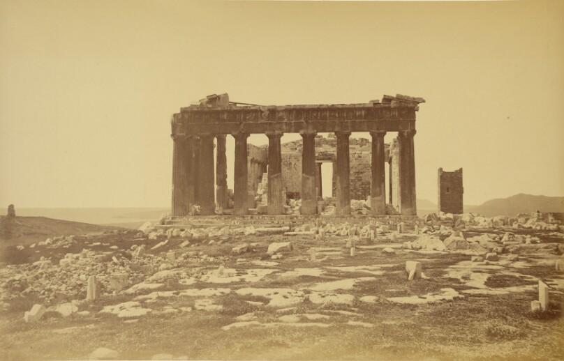 Parthenon, face orientale.