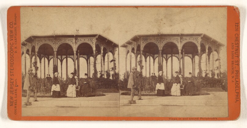 [Music stand, Georgis Hill, Philadelphia, Pennsylvania]