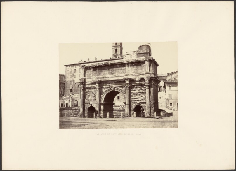 The Arch of Septimius Severus, Rome