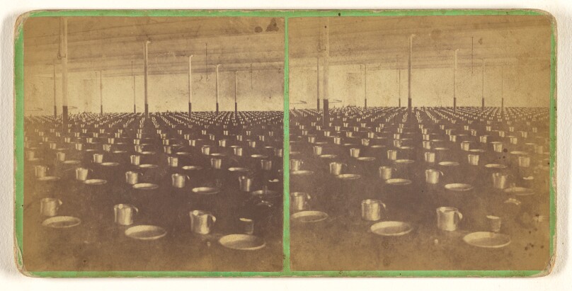 Mess Room. [New York State Prison]