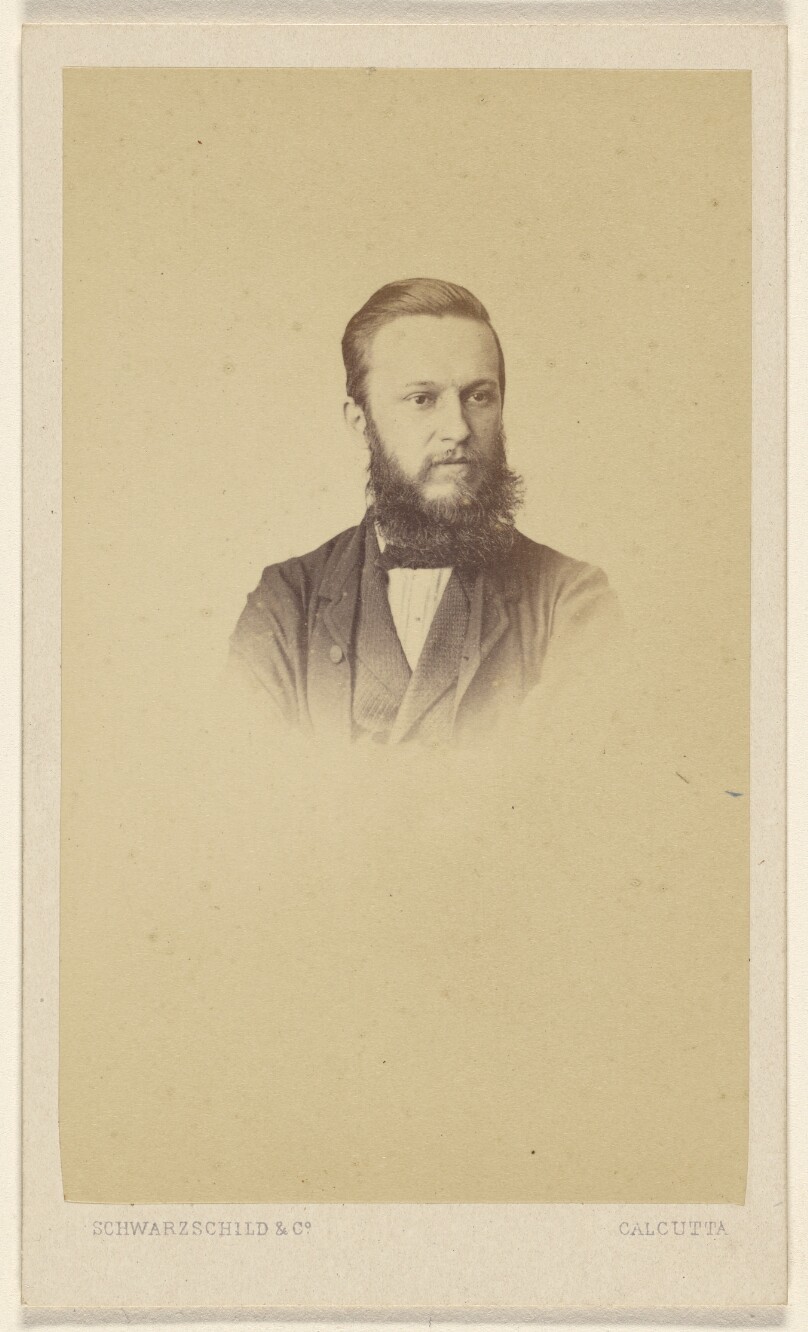 [Unidentified bearded man, in vignette-style]