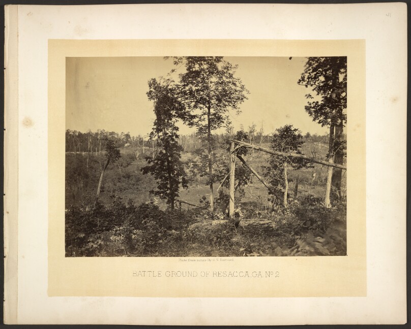 Battle Ground of Resacca, Ga. No. 2