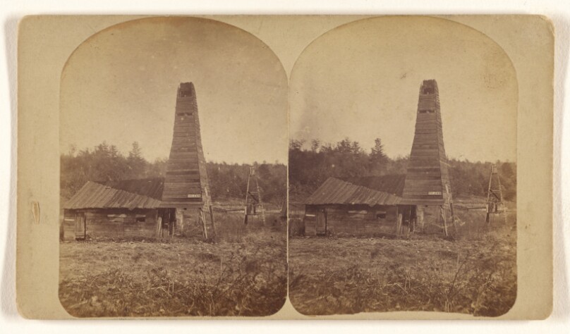 Drake Well, The first Oil Well. [Oil City, Pa.]