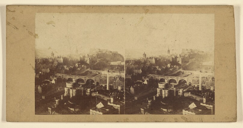 [North Bridge & Old Town from Nelson's Monument]