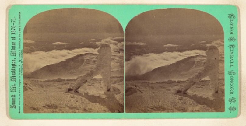 South-East, Above the Clouds. [Mt. Washington, N.H.]