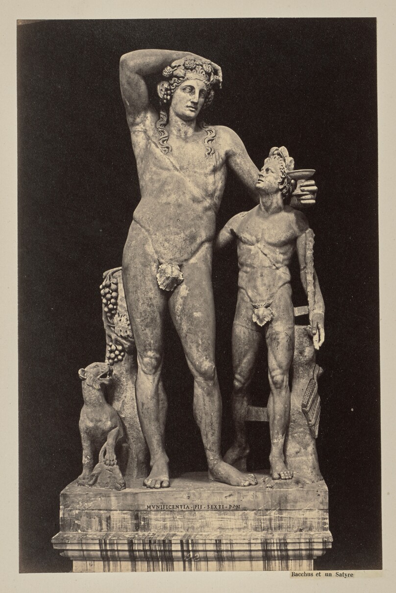 Bacchus et un Satyre. Vatican