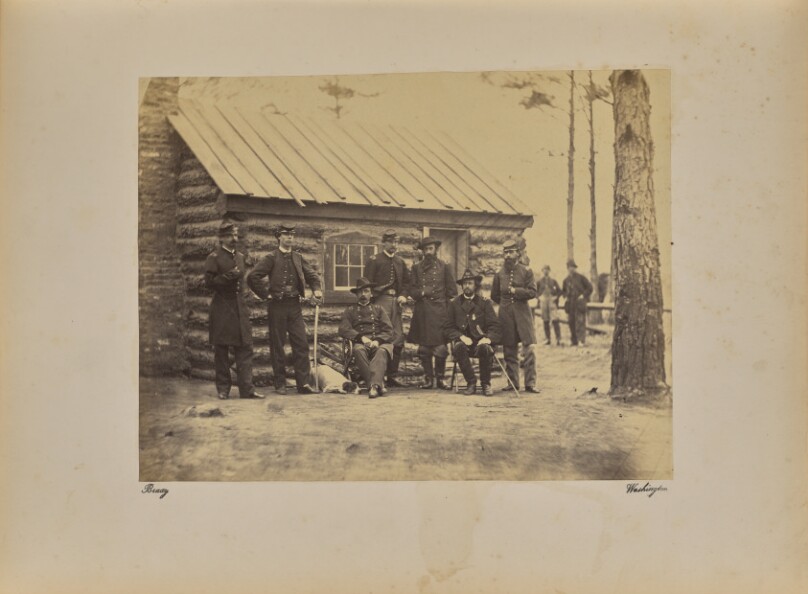 General Ames and Staff