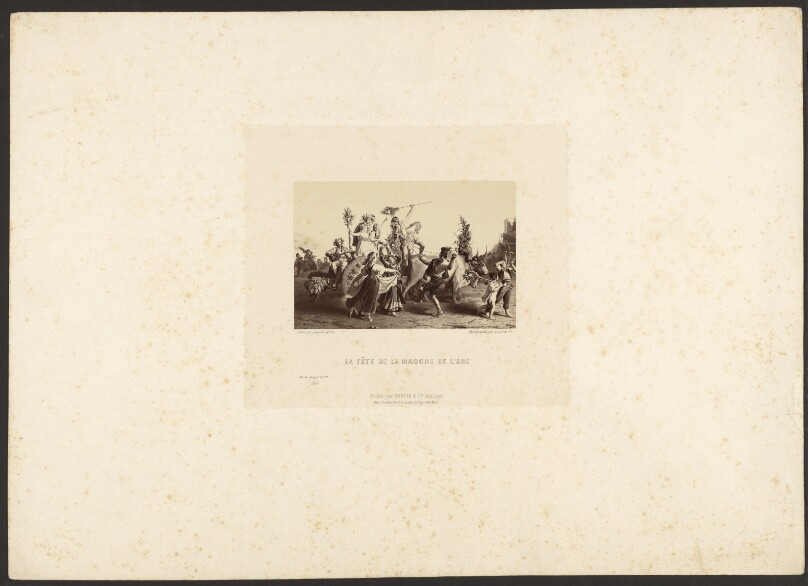 "La Fete de la Madone de l'Arc" by Lèopold Robert